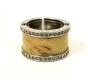 michael kors barrel ring silver