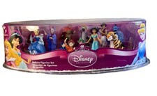 Vintage Disney Princess Collectible Deluxe Figure Set Cake Topper