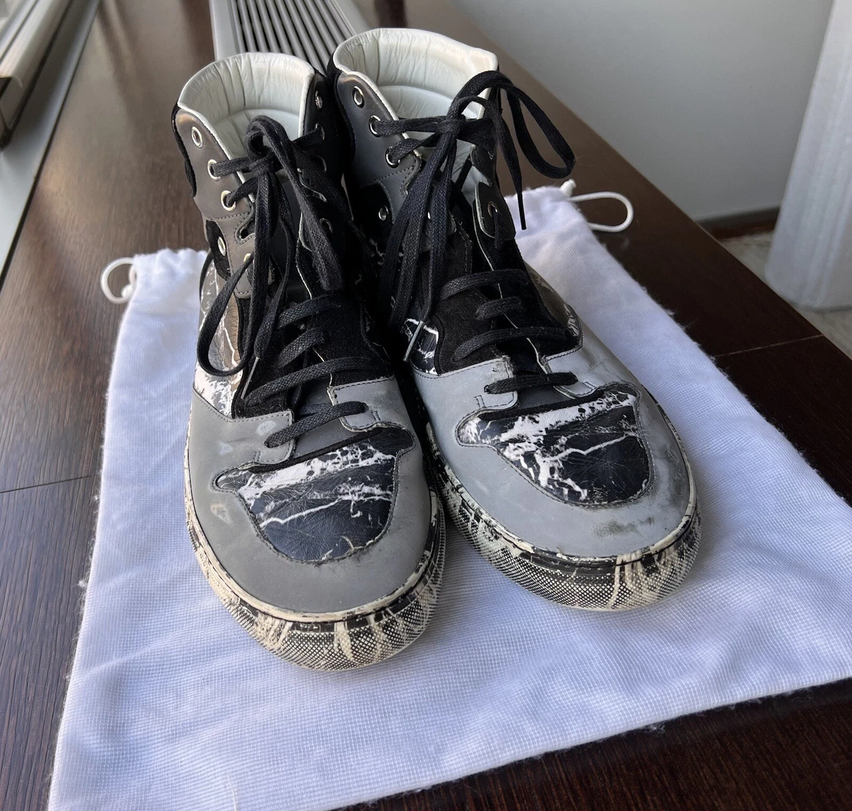 Balenciaga marble hotsell shoes