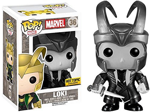 FUNKO POP! MARVEL_Black and White LOKI Exclusive Variant 3.75