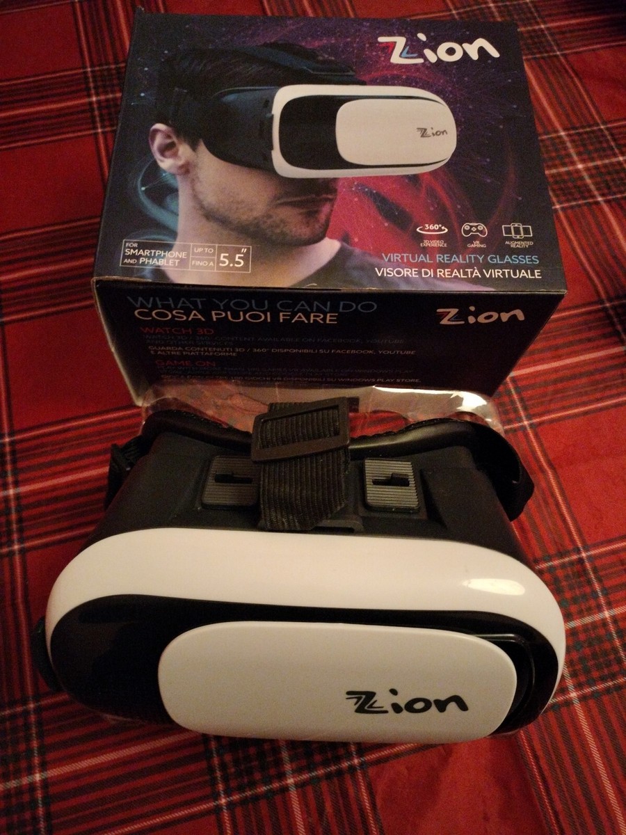 ZION VR visore realtà virtuale 3D per smartphone Virtual Reality