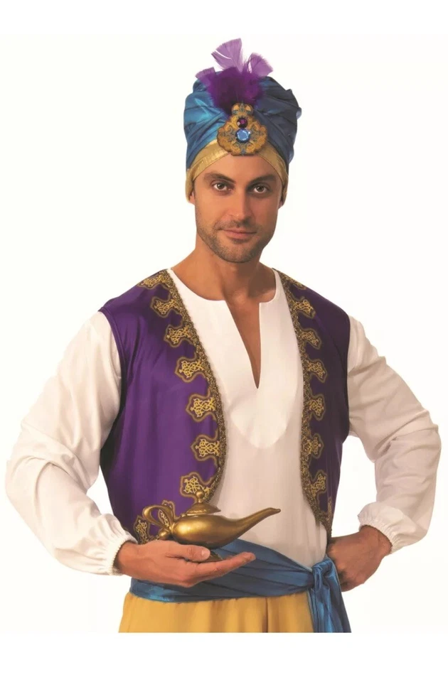 Sultan Arabian Prince Aladdin Adult Costume One Size - Image 2 of 4
