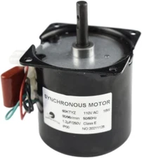 CHANCS Synchronous Gear Motor 60KTYZ 110V 80/96RPM CW/CCW Mini Gearbox motor