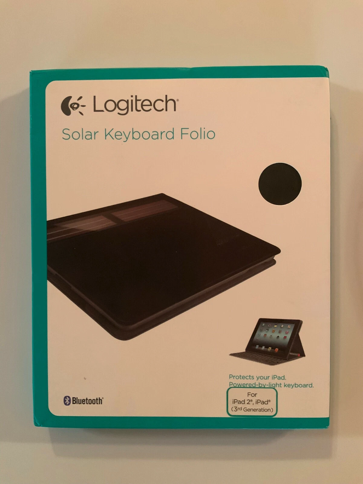 Logitech solar keyboard folio for ipad 2,ipad 3rd generation