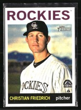Christian Friedrich 2013 Topps Heritage #93  Baseball Card