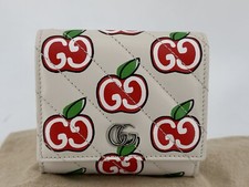 NUOVO Luxury Originale Gucci Marmont Porta Carte Portafoglio Donna - 598629.