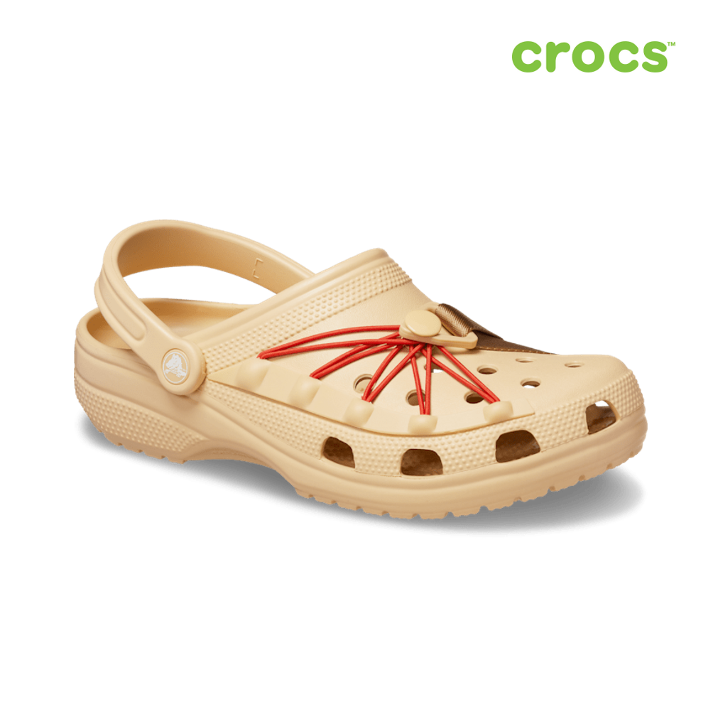 NEW CROCS CLASSIC BUNGEE CORD CLOG 210393-0HY Sesame UNISEX | eBay