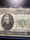 1934 Federal Reserve Note $20 Dollar Bill Minneapolis green treasury seal — photo 4