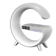 New Intelligent G Shaped LED Lamp Bluetooth Speake Wireless Charger Atmosphere L