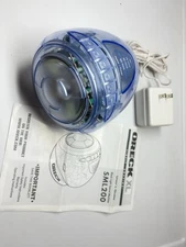 ORECK XL Sound Machine noise Translucent Black Light Relax Therapy skeleton case