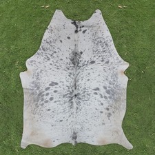 100 Real Natural Area Cow Hair On Cowhide Skin Floor Rug Carpet 67"x67" CC1383