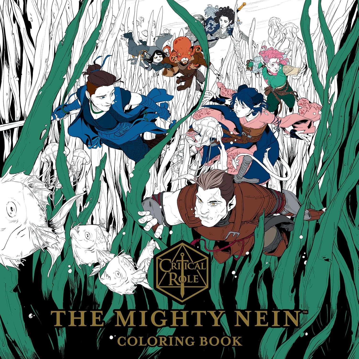 Critical Role: The Mighty Nein Coloring Book - Image 5