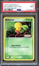 PSA 9 Bellsprout 49/92 Reverse Foil Stamped EX Legend Maker Pokemon Card MINT on eBay