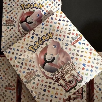 Pokmon Scarlet & Violet 151 Japanese Booster Box Mew Card TCG | eBay