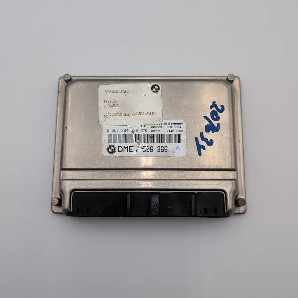 BMW 740I 1999 2000 2001 módulo de control del motor ECM ECU 7506366 Foto 3 de 4