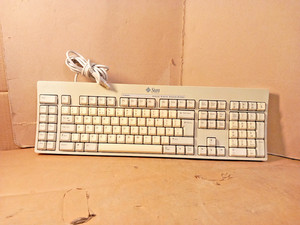 SUN Microsystems Model Type 7 320-1365-01 - USB PC Tastatur Vintage Selten