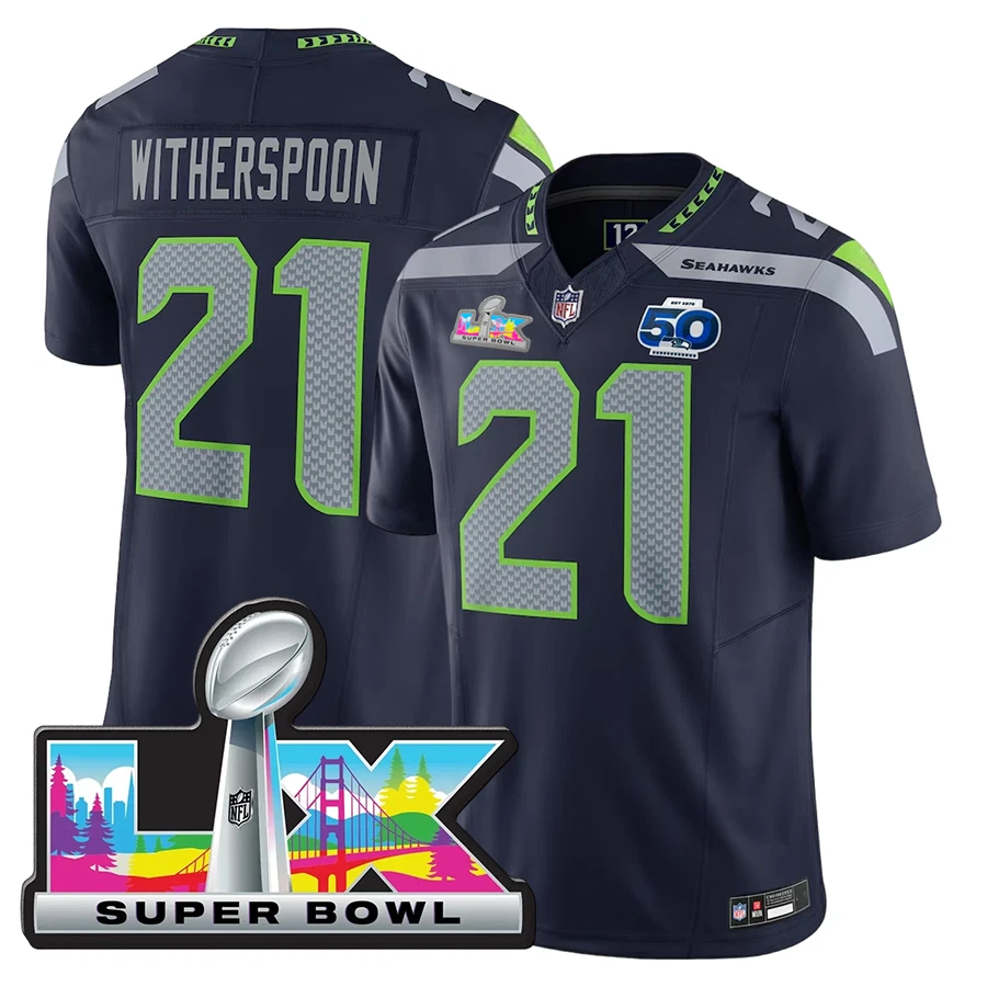 Men's Devon Witherspoon Super B.owll LX Jersey