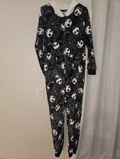Disney NIGHTMARE BEFORE CHRISTMAS Fleece Sleepwear Costume Adult M 8-10