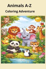 Animals A-Z Coloring Adventure