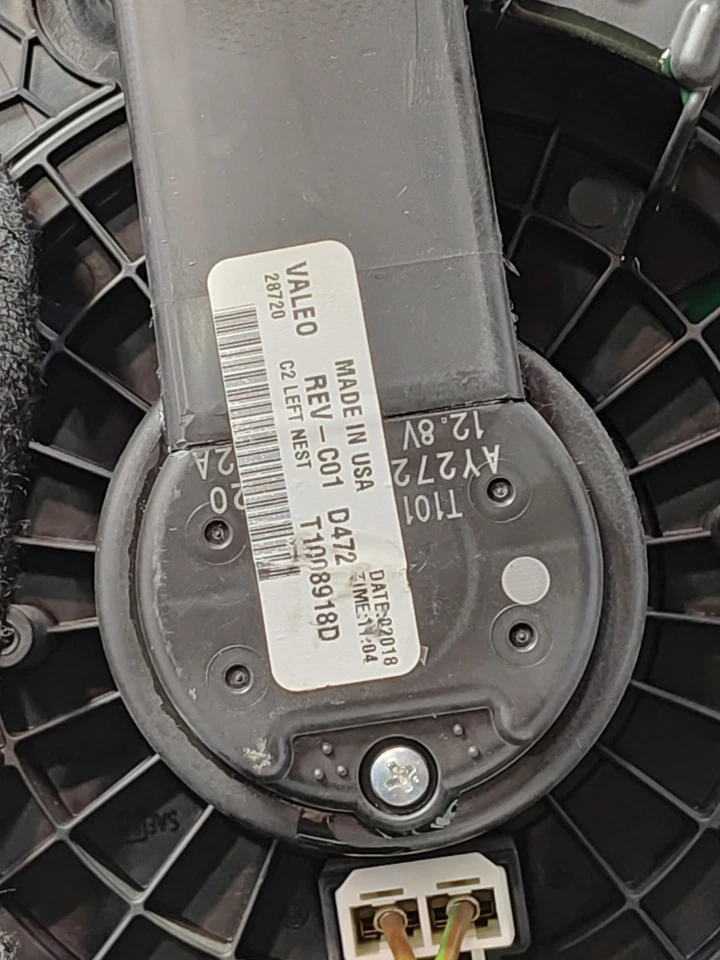 FORD EXPLORER REAR HVAC AC CLIMATE HEATER BLOWER HOUSING BOX 2013 - 2019 OEM - Image 4 of 4