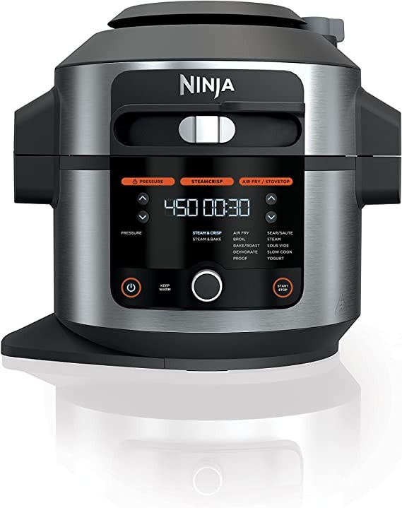 Ninja Foodi 14-in-1 6.5 QT Pressure Cooker Steam Fryer Smart Lid