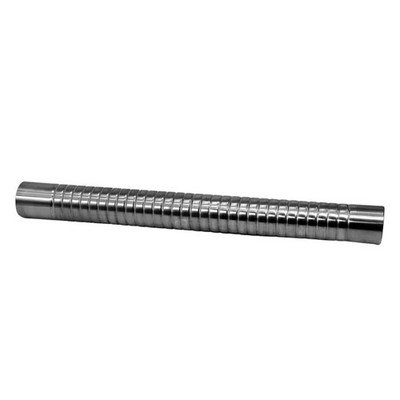 Bare Knuckle Performance, Corrugated Exhaust Tube. Stainless Steel Uni...