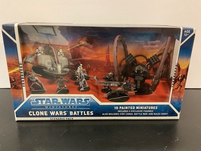 NEW SEALED Star Wars Miniatures Clone Wars Battles Scenario Pack Wizards