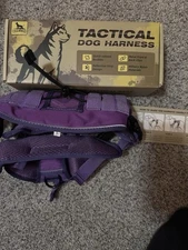Wingoin Tactical Dog Harness Support and Comfortable All Breeds Size Large