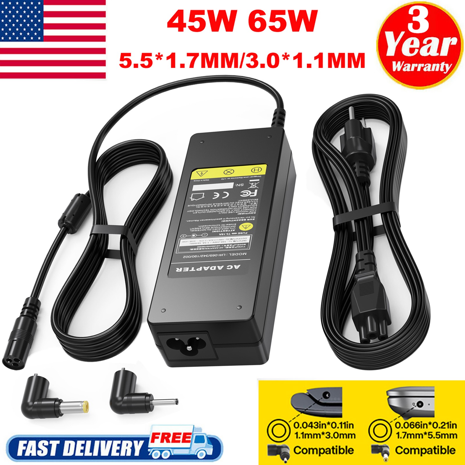 Supply 19v 45w Charger