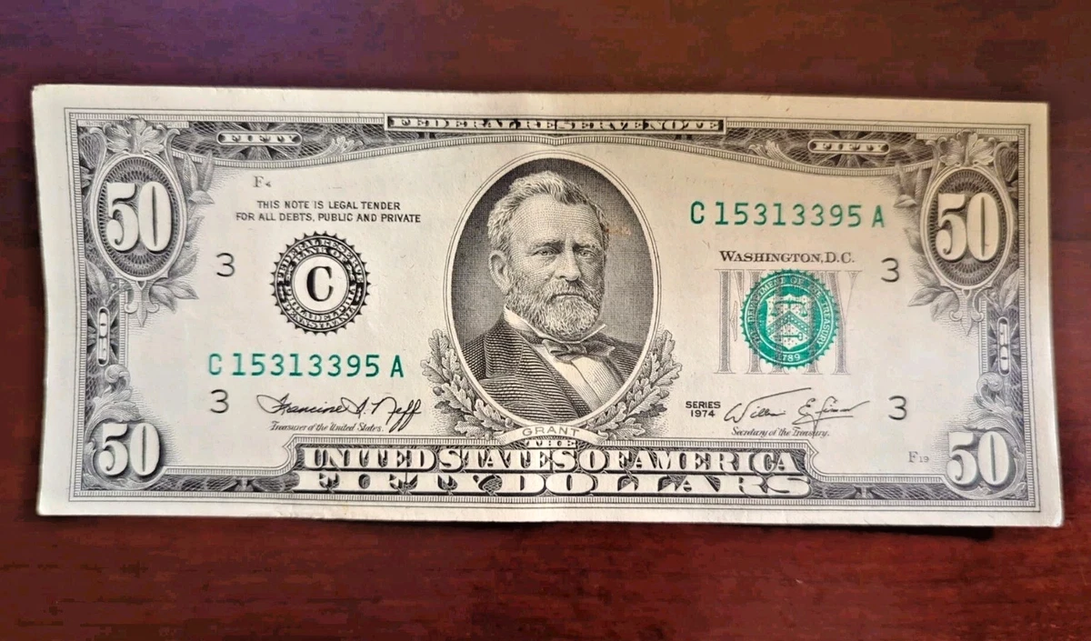 曾流通1974 美国小尺寸纸币说明| eBay