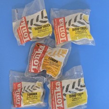 McDonalds Happy Meal Tonka Toys LOT OF 5 1992 4 , 1994 1 SEALED  NEW Vintage