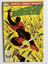 Marvel Comics: DAREDEVIL Vol. 1 No. 189. Dec 1982 (Box7) VG Condition