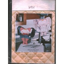 Vintage Mark and Molly Molar Soft Sculpture Sewing Pattern Tooth Fairy Doll 6431