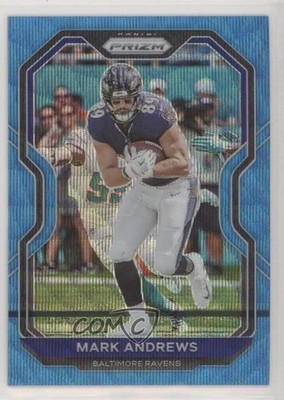 2020 Panini Prizm Blue Wave Prizm 191/199 Mark Andrews #41 6h5