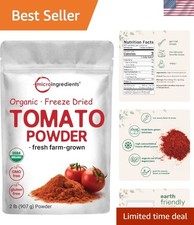 Organic Tomato Powder 2lbs - Freeze-Dried Flavor for Cooking  Baking