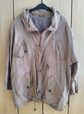 Lässig leichte  Jacke Seide - Seidenjacke - Seiden-Blouson  -  Gr.  46  -  braun