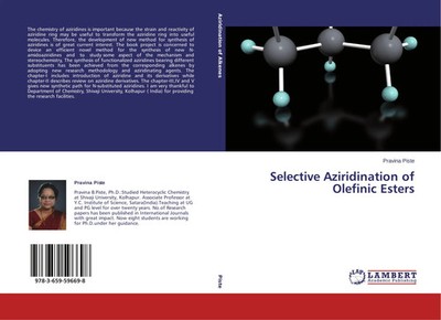 Pravina Piste | Selective Aziridination of Olefinic Esters | Taschenbuch (2014)