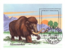 Madagaskar Block 257 &laquo;Pt&auml;historische Tiere&raquo;