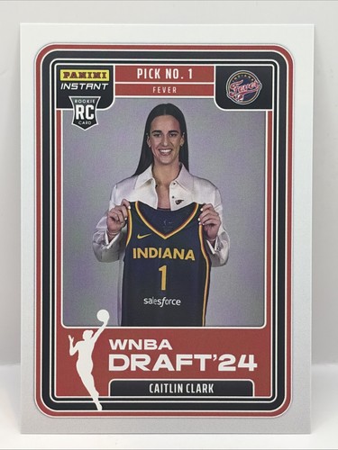 Caitlin Clark #DN-1 — 2024 Panini Instant WNBA basketball card