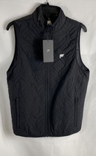 Fabletics Men's The Switch Loft Vest Black Lightweight Quilted NWT Sz XS