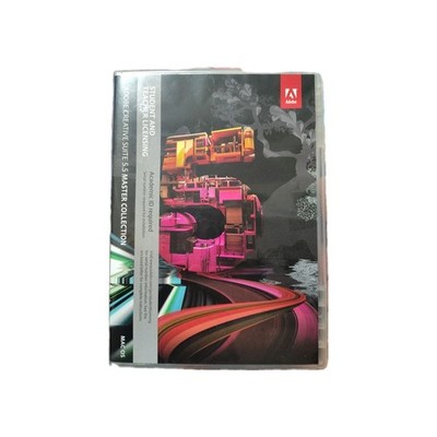 Adobe Creative Suite 5.5 Master Collection Mac OS Student And Teacher w/License