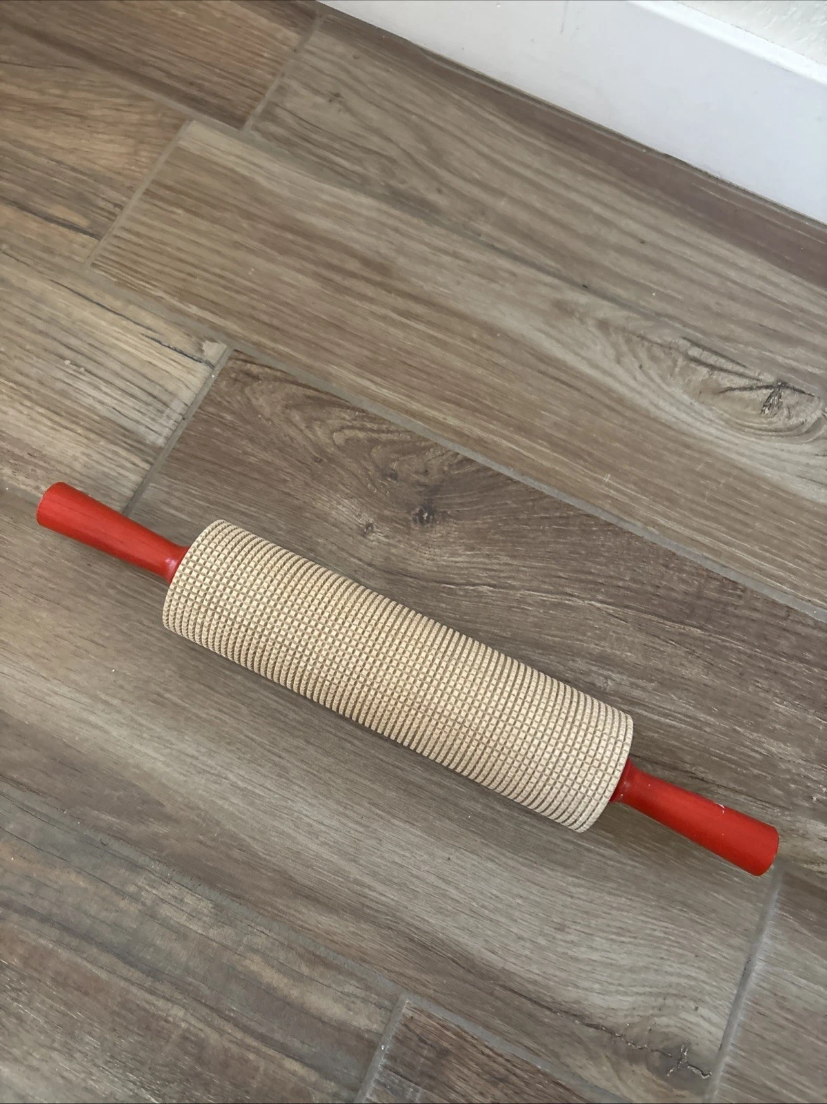 Bethany Housewares Lefse Rolling Pin, Square Cut