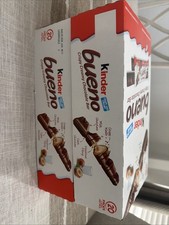 2 paquetes de barra de chocolate cremosa crujiente Kinder Bueno
