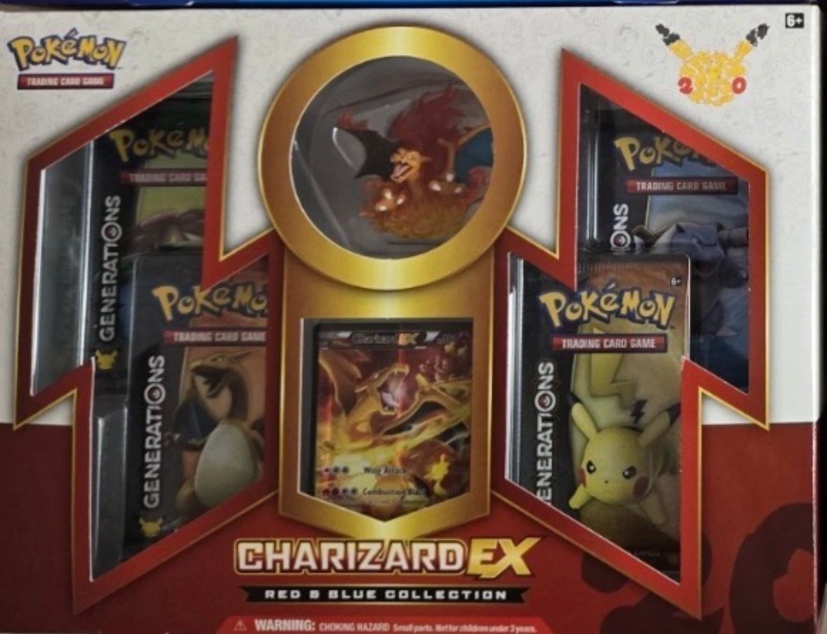 Pokemon 20th Anniversary Generations Red And Blue Collection Set