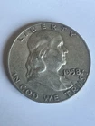 1958 Franklin Half Dollar 50c