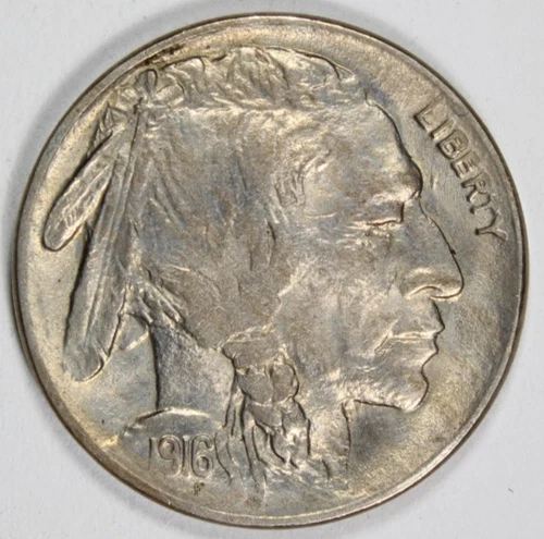 1916 Buffalo Nickel | Gem Uncirculated | Free Shipping