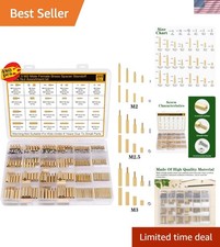 480Pcs M2 M2.5 M3 Motherboard Standoffs Screws Nuts Kit, Hex Male-Female Bras...