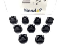 Needa 455320B Nylon Nuts, #6 / #8 For Chrysler 6031183 - 9 PACK