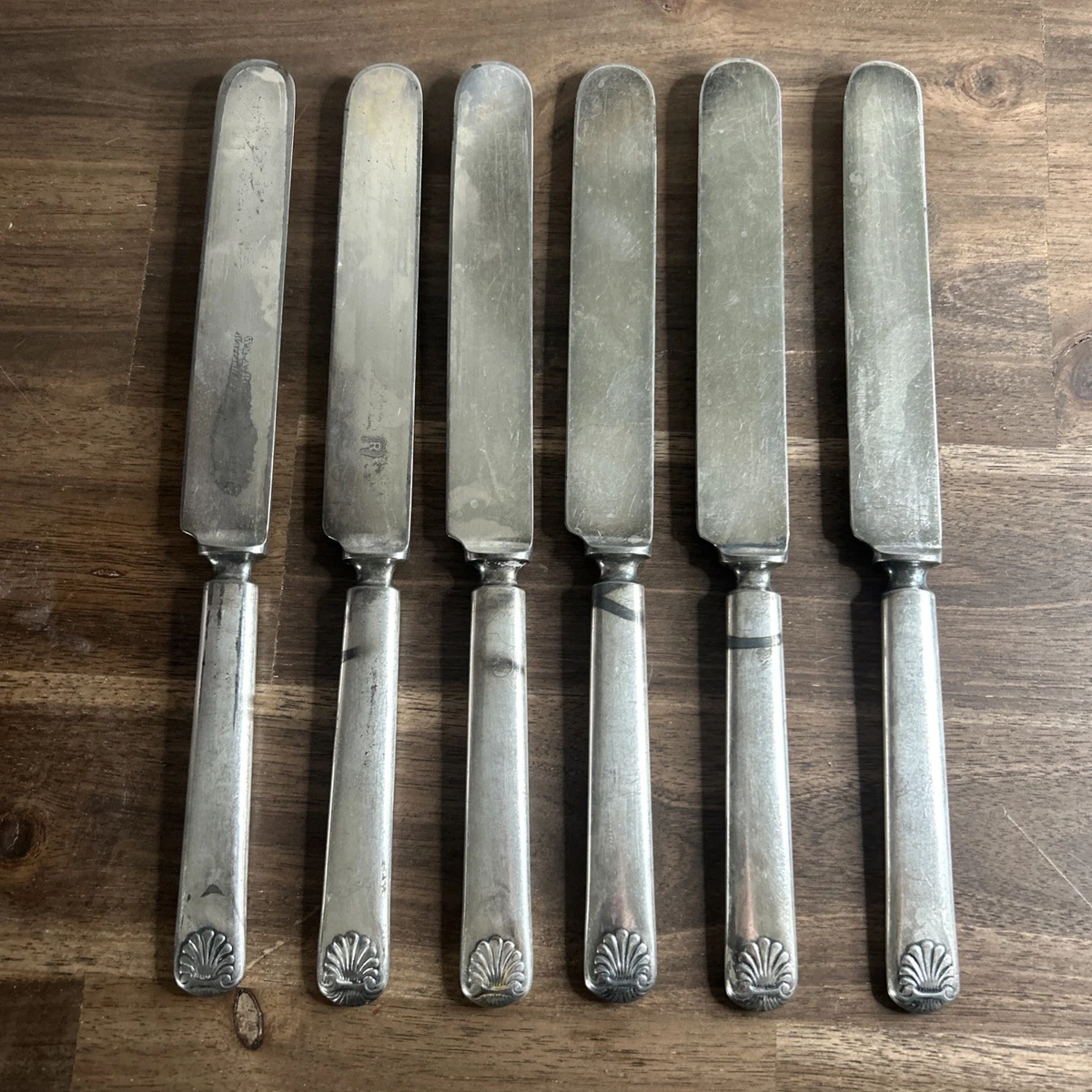 Wm. Rogers Flatware-Knives A 1900-1940 Antique US Silver-Plated