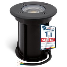 BORU Bodeneinbaustrahler mit GU10 LED 3W neutralweiß IP67 Gartenlampen Strahler